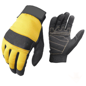 Durable Synthetic Leather <b>Gloves</b> For <b>Long</b> Term Use Offering Comfort Protection And Reliable Performance In Demanding Tasks - Product Image 5