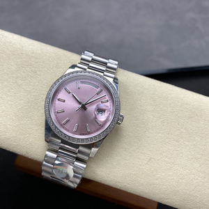 Montre mécanique automatique pour femme A 8+ Factory Designer en acier inoxydable 3255/JP/Haiou avec verre saphir, calendrier, 40 mm - Product Image 1