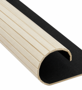 Solid Wood Flexible Panel Modern 3D Surface <b>Sound</b>-Absorbing Fluorescent Decorative Wall Covering for Living Room Dining Bathroom - Product Image 1