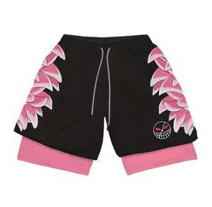Shorts de Playa para Hombre con Diseño Sólido y Logotipo Red Eye, Cintura Media, Estilo Casual, Transpirables, Ecológicos, con Bolsillos de Algodón - Product Image 2