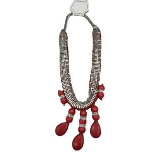 Colliers en perles de résine, mode tendance, perles personnalisées, faits à la main, écologiques, peints à la main, bijoux unisexes de haute qualité, fabriqués en Inde - Product Image 1