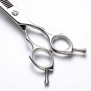 chunking scissors precise hair <b>thinning</b> tool professional hairdresser chunking scissors chunking scissors hair styling - Product Image 5
