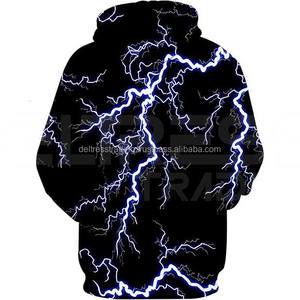 เสื้อสเวตเตอร์แบบสวมหัวมีฮู้ดแขนยาวขนแกะมีกระเป๋าลาย3D เสื้อผ้าแนวสตรีท S-3XL ฤดูหนาวสไตล์ลำลองสำหรับเด็กผู้ชาย - Product Image 2