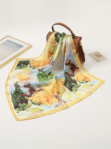 Tela de Satén Personalizada para Bufandas, Impresión a Medida, para Marca Blanca Europea, Israel, Islas, Eventos Corporativos, Publicidad, OEM, ODM - Product Image 3