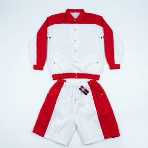 High Quality <b>Summer</b> <b>Men</b> Clothing Jogging Sportswear Sets Tracksuits Nylon Windbreaker Sets Windbreaker <b>Jacket</b> Short Set for <b>Men</b> - Product Image 5