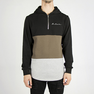 Custom 300 500 Gsm Heavyweight Cotton Sweatshirt For Men Oversized Hoodie With Puff Print Logo Streetwear Hoodies Sweatshirts - Product Image 2