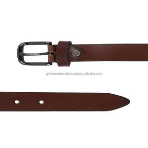 เข็มขัดหนังวัวแท้สำหรับผู้ชาย แบบเต็มตัว พร้อมหัวเข็มขัดโลหะผสมทรงสี่เหลี่ยม มีขนาดให้เลือกตามสั่ง ราคาถูก - Product Image 3