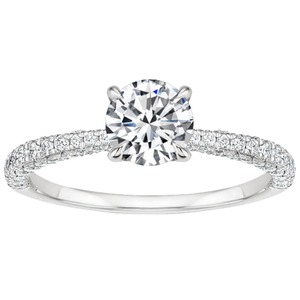 Modern White Silver <b>Crystal</b> <b>Ring</b> for Women Elegant Wedding Engagement Anniversary Jewelry Gift - Product Image 2