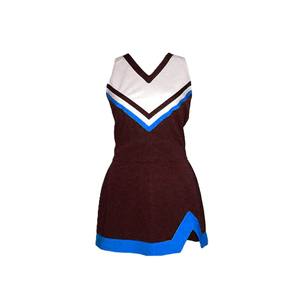 100% Polyester Customizable Color Logo for Team Practice Cheerleading <b>Uniform</b> for Girls Adults <b>School</b> Sleeveless Custom Dress - Product Image 3