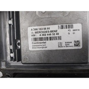 ECU และโมดูลคอมพิวเตอร์มือสอง ระดับ B รุ่น A2661530591 - Product Image 5