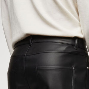 กางเกงหนังผู้ชายหนังแท้สำหรับผู้หญิงกางเกงหนังแฟชั่นคุณภาพดี - Product Image 6