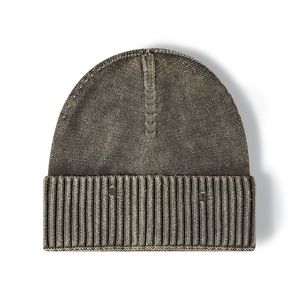 Wholesale Custom Embroidered Logo Wool Blend Knit <b>Beanies</b> OEM Personalize Adult Winter Thick Warm Breathable <b>Waterproof</b> Daily - Product Image 3