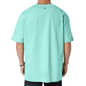 เสื้อยืดโอเวอร์ไซส์ผู้ชายผ้าฝ้ายแท้ 100% ไซส์พลัส ขนาดใหญ่พิเศษ ระบายอากาศได้ดี ทรงหลวม สไตล์สตรีทแวร์ ผ้าเจอร์ซีย์เนื้อดี พิมพ์ลายด้านหน้าได้ - Product Image 2