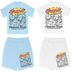 Ensemble chemise et short personnalisé pour homme, ensembles courts personnalisés pour homme avec logo personnalisé, ensemble court décontracté personnalisé en deux pièces pour homme unisexe - Product Image 1