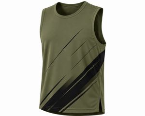 Débardeur Sportif Homme HMA Sports Apparels Noir Uni Col Rond Séchage Rapide 100% Polyester Tricoté 160g Détection des Aiguilles Avant/Arrière - Product Image 1
