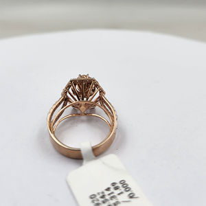 Bague élégante pour femmes en or 14 carats avec diamant taille brillant certifié IGI, designs étincelants pour fêtes et fiançailles, bijoux fins, cadeaux, vente en gros - Product Image 3