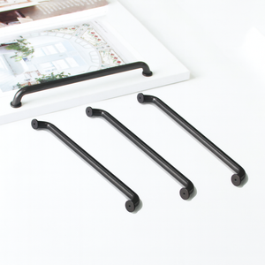 Servicio ODM: Tirador de arco minimalista de aleación de zinc para muebles de cocina y baño, herrajes para cajones - Product Image 4