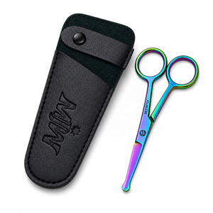 Tijeras para Orejas y Nariz Multicolores, Acero Inoxidable, Punta de Seguridad, Tijeras de Cuidado Personal, Certificación CE ISO 13485 - Product Image 5