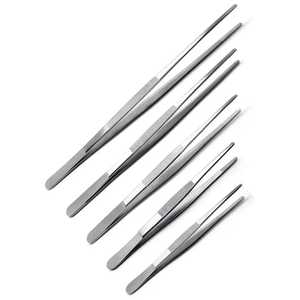 Pinzas Quirúrgicas de Acero Inoxidable con Punta Recta, Juego de Instrumentos Manuales para Uso Hospitalario, Certificación CE Clase I - Product Image 6