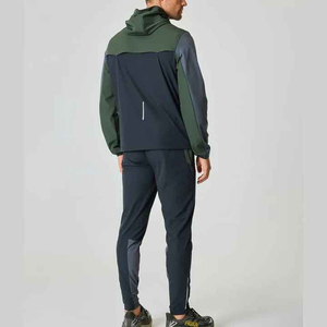 New Custom Windbreaker Set High Quality <b>Wind</b> <b>Breaker</b> Set Two Piece Zipper Track Suit Lightweight Windbreaker Tracksuit Set - Product Image 2