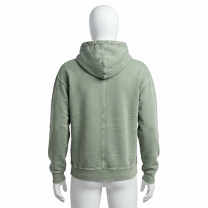 Women's <b>Sage</b> Green Vintage Wash Pullover Hoodie Oversized Fleece Sweatshirt Casual Streetwear - Product Image 4
