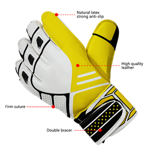 High Quality Professional Goalkeeper <b>Gloves</b> Finger Protection Football <b>Gloves</b> Guantes De Portero <b>Latex</b> Strong Grip Match Soccer - Product Image 3