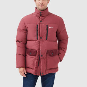 Abrigos de Plumón para Hombre, a la Moda, Más Vendidos en Línea, Otoño Invierno 2025, Color Sólido - Product Image 1