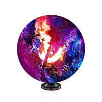 Écran d'affichage sphérique LED numérique 4D pour intérieur et extérieur, mur vidéo 3D, globe, grand écran dôme, 8K HDR10+, lisible en plein soleil, 360°, 3 ans