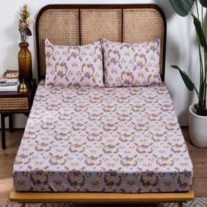 HEAVENBIRDS Parure de lit de luxe à imprimé indien, 300 fils, écologique, toutes saisons, 100 % coton, lit double, 2 taies d'oreiller, pour la maison - Product Image 2