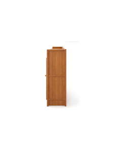 Armoire de rangement classique en bois, rectangulaire, sur pied, à un seul niveau, finition laquée, pour l'organisation du salon - Product Image 6