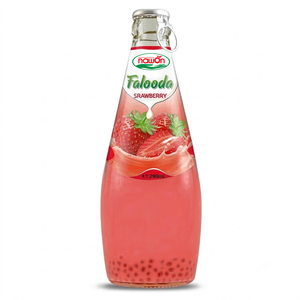Bebida Falooda con Sabor a Chocolate NAWON de 290 ml, Certificada HALAL, Proveedor OEM, Precio al por Mayor, Fabricante de Botellas de Vidrio, Hecho en Vietnam - Product Image 1