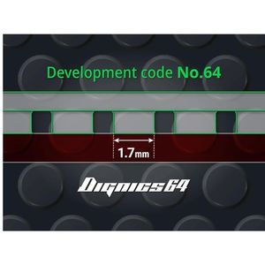 OFERTA: Goma de Tenis de Mesa Dignics 64 06060 con Esponja X de Alta Tensión, Optimizada para Velocidad y Juego Agresivo, Hecho en Japón - Product Image 5