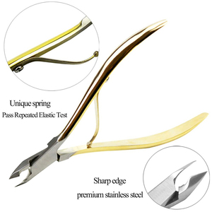 Pince à ongles en acier inoxydable de qualité supérieure, vente en gros, très populaire, pour manucure et pédicure, coupe-cuticules, pince de beauté pour doigts - Product Image 4