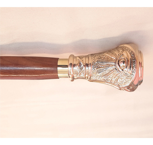 Canne de marche en bois massif, faite à la main, solide et durable, options de vente en gros par AYAANS CREATIONS - Product Image 6