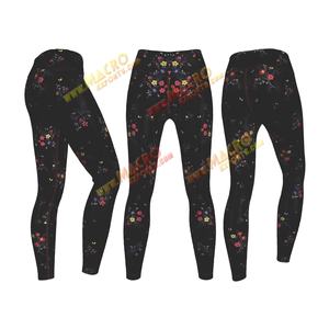 Mallas de Yoga de cintura alta sin costuras personalizadas para mujer, tela tejida, opciones al por mayor con diseños de impresión digital, estilo elevado - Product Image 5