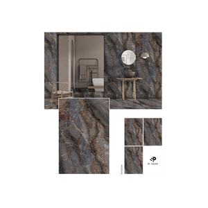 Azulejos de Porcelana Vitrificada 1200x1800mm Acabado Brillante Impermeable Antideslizante 5 Años de Garantía Diseño Moderno Exportador de Alta Calidad - Product Image 1