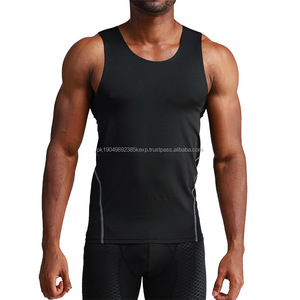 Débardeur de sport pour homme, taille XL, sans manches, respirant, en polyester tricoté, pour musculation, fitness, course à pied, voyage, personnalisable - Product Image 2