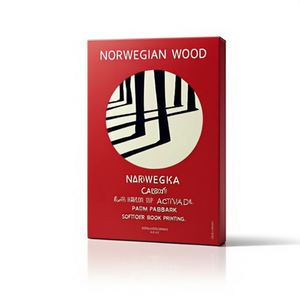 Bois norvégien par l'auteur Haruki Murakami, impression de livre à couverture souple personnalisée - Product Image 2