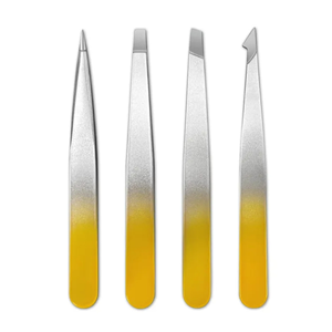 High Quality Stainless Steel Eyebrow Tweezers Set for Women - Product Image 5