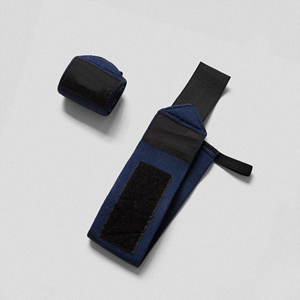 Muñequera Deportiva Transpirable de Poliéster y Algodón con Logotipo Personalizado, Elástica y Ajustable con Cierre de Gancho y Bucle, Soporte para Muñeca para Gimnasio, Fitness y Tenis - Product Image 3