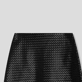 Jupe Courte Décontractée en Cuir Véritable Premium pour Femme, Taille Haute, Coupe Ajustée, Tendance, Vêtement de Mode, Service OEM ODM Échantillon Personnalisé - Product Image 3