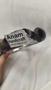 Décorations murales en chaîne acrylique modernes personnalisées, ornements en résine modernes faits à la main, suspendus pour la décoration intérieure, prêts pour le festival Diwali - Product Image 5