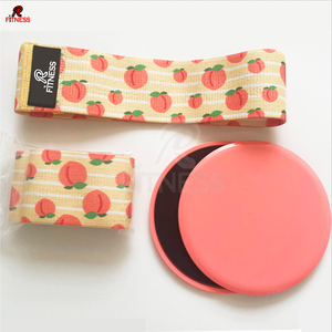 Bandes de résistance en tissu 3 pièces en gros pour accessoires de gym, détaillants de fitness et marques à marque privée - Product Image 5