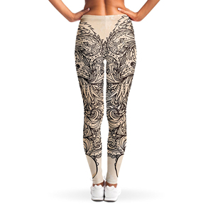 Leggings Deportivos para Mujer, Sublimación Personalizada, Nailon/Poliéster, Leggings de Yoga de Alta Elasticidad, Secado Rápido - Product Image 2