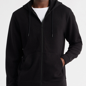 เสื้อฮู้ดผู้ชายผ้าฝ้ายขนแกะแบบลำลอง - Product Image 1