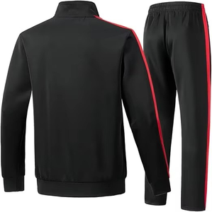 Nueva Llegada Conjuntos Deportivos Slim Fit para Hombre Hechos en Fábrica, Transpirables, 100% Algodón, Pantalones Deportivos y Sudadera con Capucha, Diseño Liso, Invierno - Product Image 6