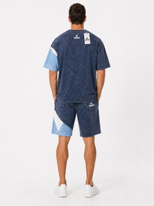 Conjunto Casual Ligero de Verano para Hombre, Camisa y Pantalones Cortos a Juego, Atuendo Transpirable y Cómodo, Servicio OEM, Mejor Calidad - Product Image 3