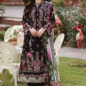 Nouveau design, tissu Liberty imprimé floral, 100% coton, tissu rayé en vente en gros, Inde, Pakistan, Shalwar Kameez - Product Image 1