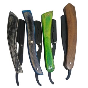 Navaja de barbero, herramienta profesional para afeitado suave, estilizado de barba y preparación para corte de cabello - Product Image 3