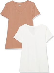 T-shirt à col rond pour femme, tendance et décontracté, idéal pour l'été, personnalisable pour les commandes en gros, avec appliques, en coton biologique - Product Image 2
